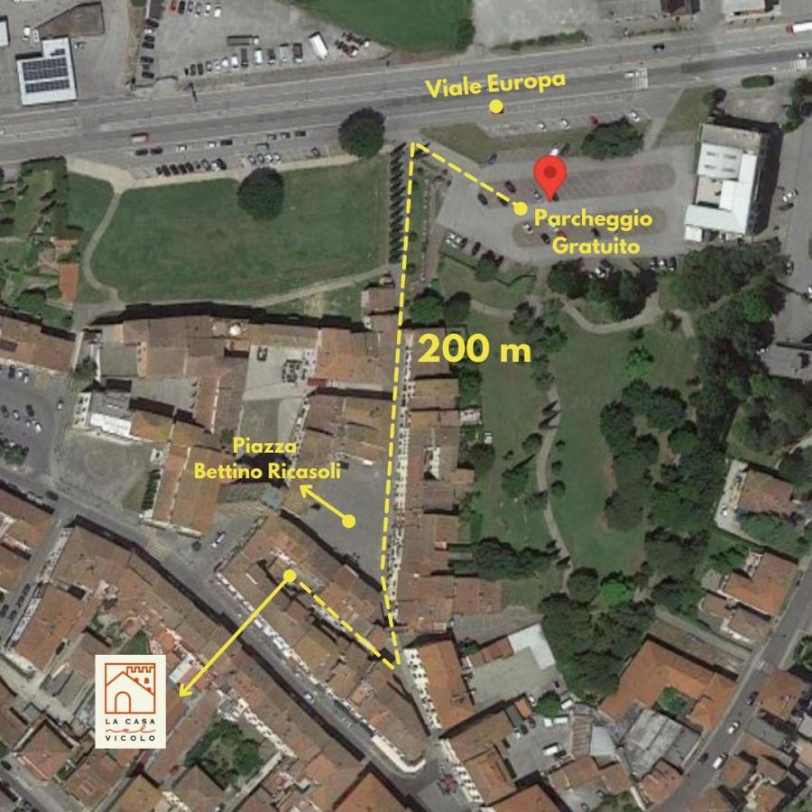 La Casa Nel Vicolo Apartman Altopascio Kültér fotó